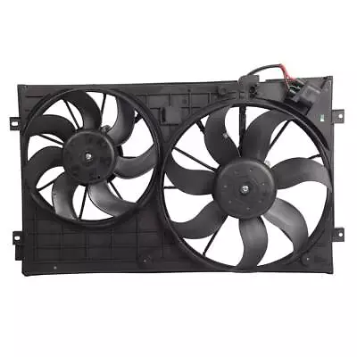 Front Radiator Cooling Fan Assembly Fits Volkswagen VW Beetle Jetta Rabbit • $99.69