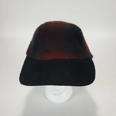 Woolrich Vintage Red Plaid Wool Blend Hat • $39.99