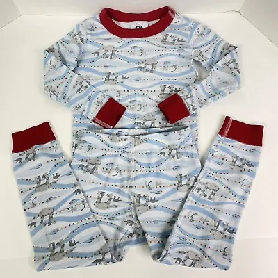 Hanna Andersson Star Wars Holiday Pajamas Set Size 100 100% Organic Cotton US 4 • $9.95