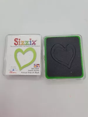 Sizzix Ellison Provo Craft Lightweight Heart Shaped Die Cutter 38-0263 • $12.56