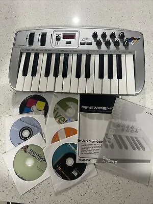 M-audio Oxygen 8 MIDI Keyboard  (see Descript) • $40