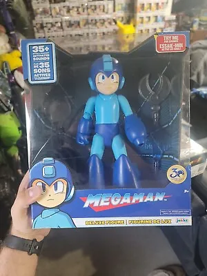 Megaman Mega Man 30th Anniversary Deluxe Figure Jakks Pacific 12   • $35