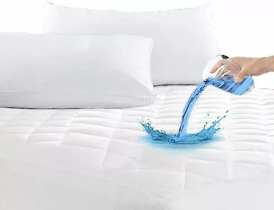 £13.99 • Buy Comfy WATERPROOF EXTRA DEEP QUILTED MATTRESS PROTECTOR FITTED COVER IN ALL SIZES