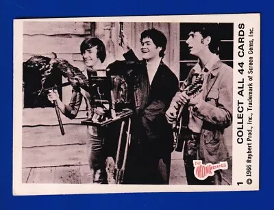 3 MONKEES 1966 DONRUSS THE MONKEES Sepia #1 VG-EX (MC-OC) NO CREASES • $1.99