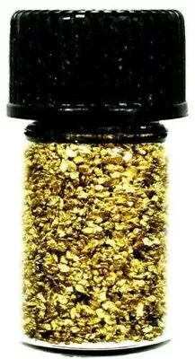 1.000 Grams Alaskan Yukon Bc Natural Pure Gold Fines #50 Mesh W Bottle (#b505) • $81