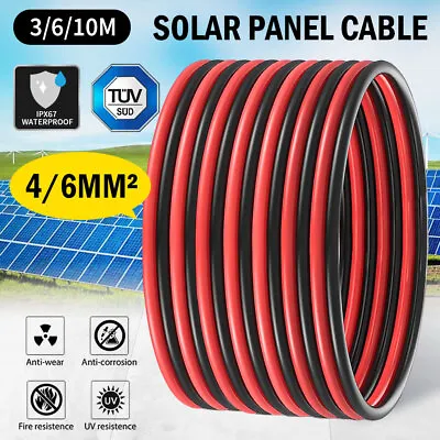 Extension Cable Wire Connectors Solar Panel To Regulator 4mm² 6mm² 10Awg 12Awg • $16.99
