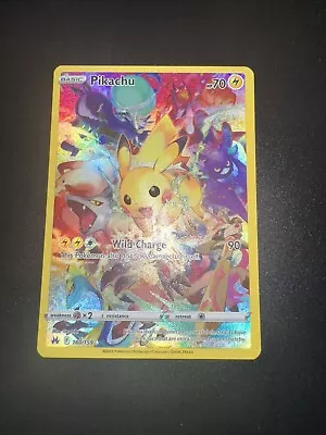 Pokémon TCG Pikachu Crown Zenith 160/159 Holo Secret Rare • £8.70