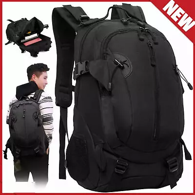 Business Travel Shoulder Bag Laptop Backpack Large College School Computer Bags • $37.89