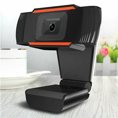 USB 2.0 HD Camera 12 Megapixels Webcam With MIC Clip-on For Computer PC Laptop • £9.35