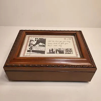 $29.99 • Buy Cottage Garden  You Are My Sunshine   Music Jewelry Box Wooden