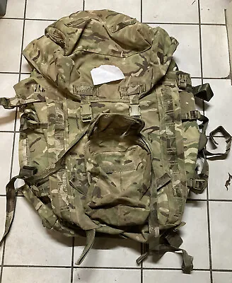 £75 • Buy British Army Issue MTP Camouflage 90L Shortback Infantry Bergen/Rucksack- Used