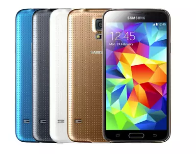 £46.99 • Buy Samsung Galaxy S5 SM-G900F -16GB Black Gold White Blue Unlocked Smartphone  GOOD