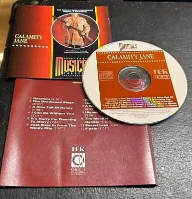 Calamity Jane - The Musicals Collection - CD & Inlays Inc - NO CASE - Free P&P • £3.45