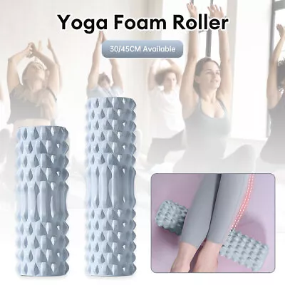 New High-Density Foam Roller For Exercise Massage Muscle Recovery - Round Hollow • $19.99