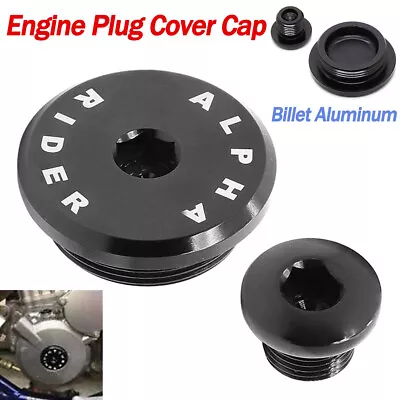 CNC Engine Plug Cap Crankcase Cover For Suzuki Quadsport Z400 LTZ400 Z250 LTR450 • $14.99