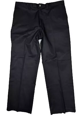NWT Dickies Men Size 40x32 (Measure 39x32) Black Flat Front Work Pants • $22.10