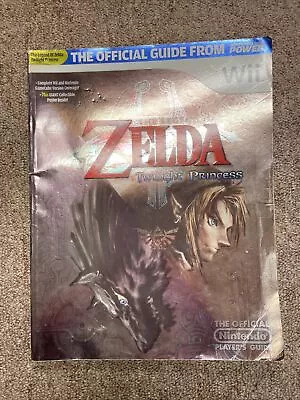 Zelda Twilight Princess Strategy Guide Wii/Gamecube The Legend Of Zeld NO POSTER • $6.99