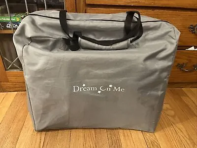 Dream On Me Traveler Portable Bassinet Twinkle Grey-Good Condition • $29.21