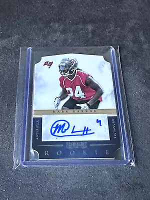 Mark Barron 2012 Panini Prominence RC Auto Autograph 211/499 • $3.99