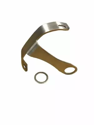 Rolled Vertical License Plate Relocation Bracket For HONDA RUCKUS 50 All Years • $14.85