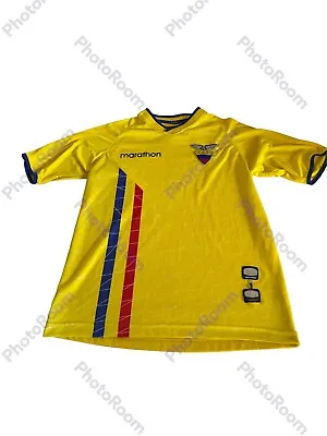 Preowned Marathon Ecuador Soccer Jersey Dize Small R1 • $45