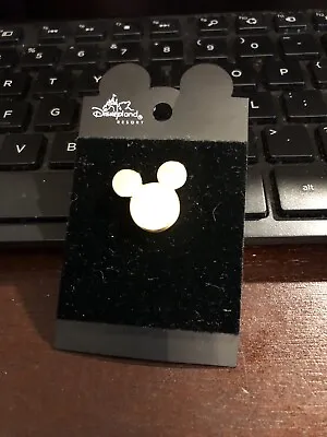 DLR Gold Plated Mickey Head Pin • $15.99