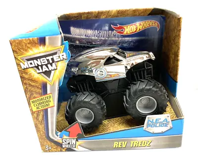 2017 Hot Wheels Monster Trucks Rev Tredz  N.e.a. Police - Monster Jam • $24.95