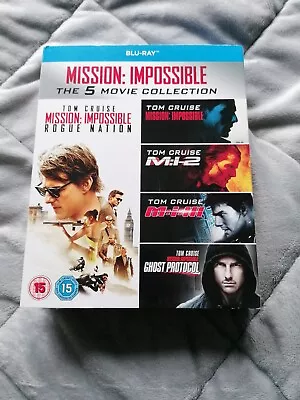 Mission: Impossible 5-Movie Collection New Sealed (Blu-ray 2015) • £13.98