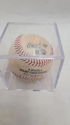 New York Mets Jacob DeGrom Game Used Baseball 2018 • $325