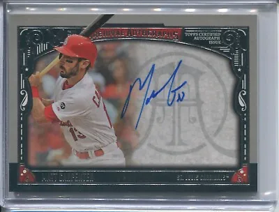 2016 Topps Museum Collection Matt Carpenter Autograph 40/199 Cardinals • $19