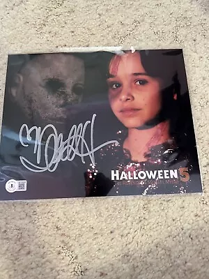 Halloween 4 Jamie Lloyd - Danielle Harris Signed 8x10 Autograph Beckett COA • $45