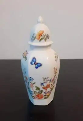 £6.99 • Buy Aynsley Fine Bone China Cottage Garden Tall Lidded Urn Jar