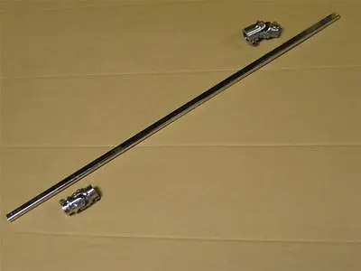 STAINLESS Steering Shaft Kit 1  DD GM Column To 9/16-26  Mustang Manual Rack • $119