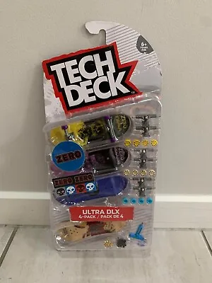 Tech Deck Ultra DLX 4-Pack Fingerboard Skateboards Zero • $35