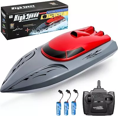 4 Channel Speed RC Boats 2.4 GHZ Remote Control Boat 15mph For Adults And Kids • $29.99
