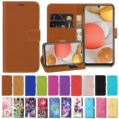 For Samsung Galaxy A13 A32 A12 A22 A52 5G Case PU Leather Flip Wallet Phone Case • £3.49