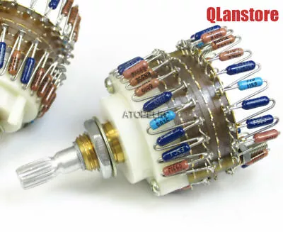 23-Step DIY 500KAX2 Dual-500K DALE Attenuator Stereo HiFi Volume Potentiometer • $27.42