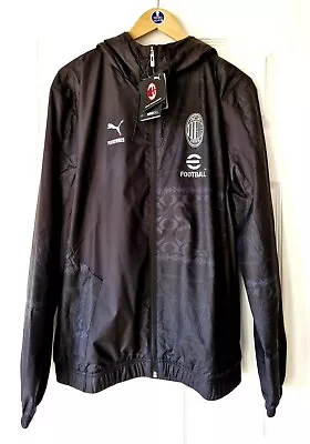 Official AC Milan Pre-Match Club Jacket - Adult Medium - Brand New With Tags  • £75