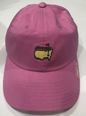 Masters Golf Hat From Augusta National Golf Course Pink Ladies Fit Womens New • $61.59