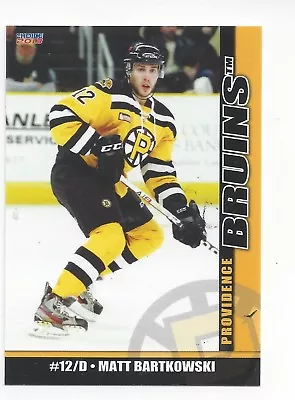2012-13 Providence Bruins (AHL) Matt Bartkowski (Wilkes-Barre/Scranton Penguins) • $2