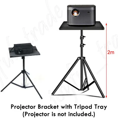 $40.95 • Buy Projector Adjustable Tripod Stand Laptop Stand Bracket Holder Tray +Non Slip Pad