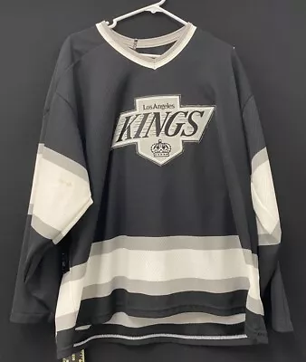 Vintage 90s Men's CCM Maska LA Kings Los Angeles Jersey Size XL NHL EUC • $11.50