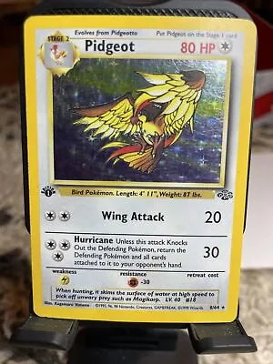 $27 • Buy Pokemon Card - Jungle 8/64 - PIDGEOT Holo-1st Edition- See Photos For Condition