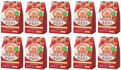 Japan Strawberry Flavored ROYAL MILK TEA Fruit Sweet Powder Amaou Fukuoka 140g • $75.85