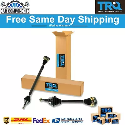 $126.96 • Buy TRQ New CV Axle Shaft Assembly Pair For 1998-2010 VW Beetle Golf Jetta