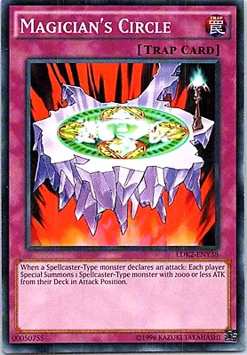 YUGIOH - Magician's Circle LDK2-ENY38 - Common -Unlimited Ed. - NM/M • $0.99