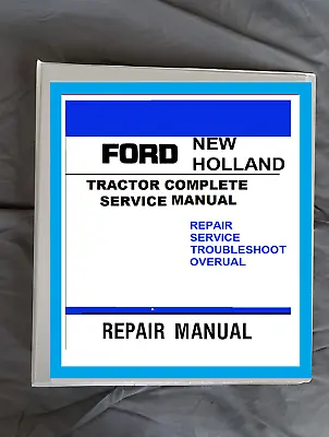 Ford New Holland  Versatile 9030 9030E Bi-Directional Service Repair Manual • $68.50