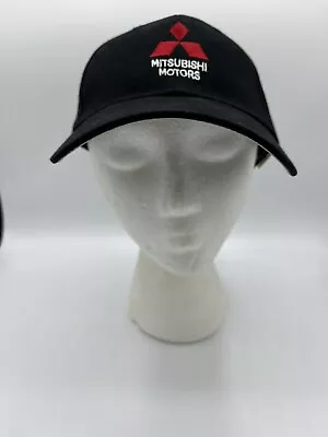 Mitsubishi Motors Nu Fit Black Hat Size L/XL “NWT” • $10