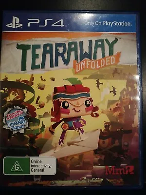 Tearaway Unfolded - Playstation 4 • $20