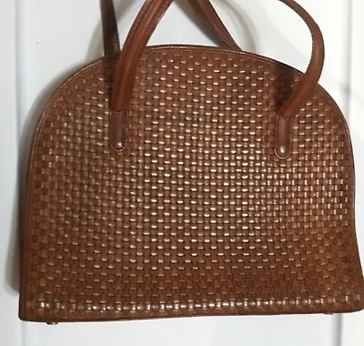 Cole Haan Medium Basket Weave Style Purse - Used • $44.99